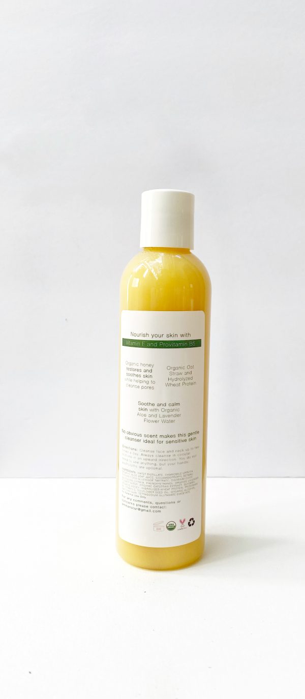 Gentle Cleanser  soothing and calming for Sensitive and Rosacea skin. 8oz - Image 2