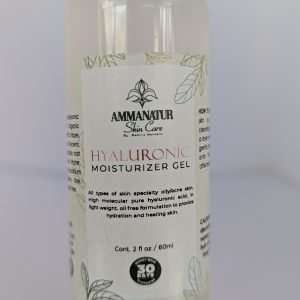 Hyaluronic Moisturizer  Gel 2 oz. All types of skin specialty oily/acne skin. High molecular pure hyaluronic acid, in light weight. oil free formulation to provide hydration and healing skin.