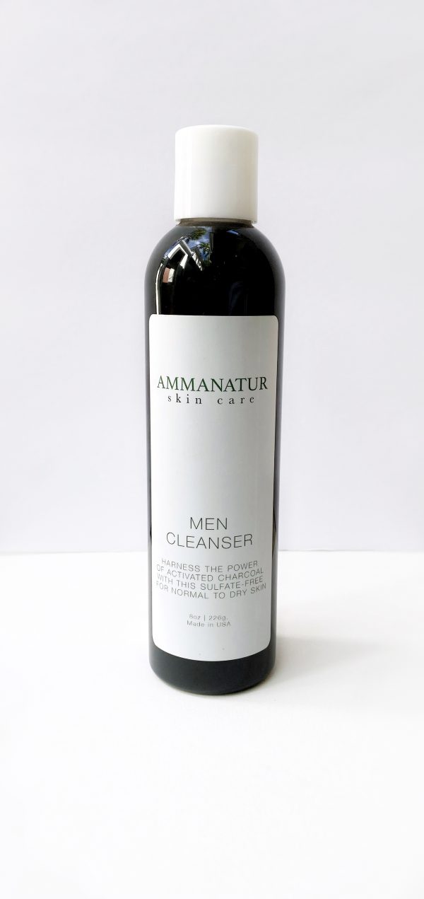 Cleanser for Men, Harness the Power of Activated Charcoal for Normal to Dry Skin