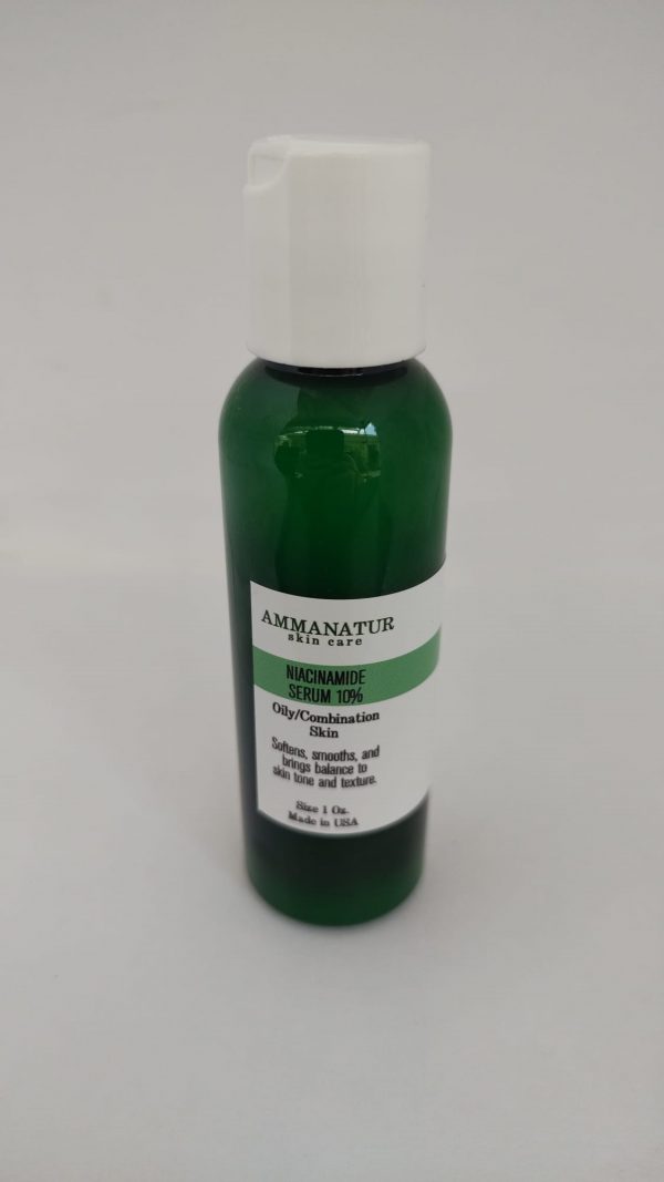 Niacinamide Facial Serum. A potente10%  Niacinamide (Vitamin B3) serum that is lightweight and fast absorbing.