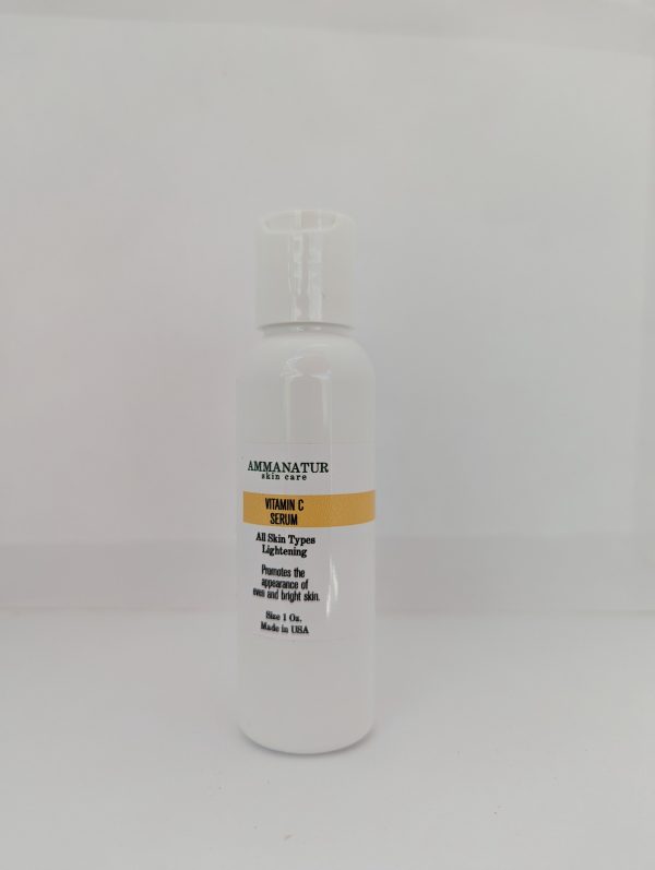 Vitamin C Facial Serum 2 0z, A light, easily absorbable, silky serum providing valuable Vitamin C Esters to the skin and extra hydration.