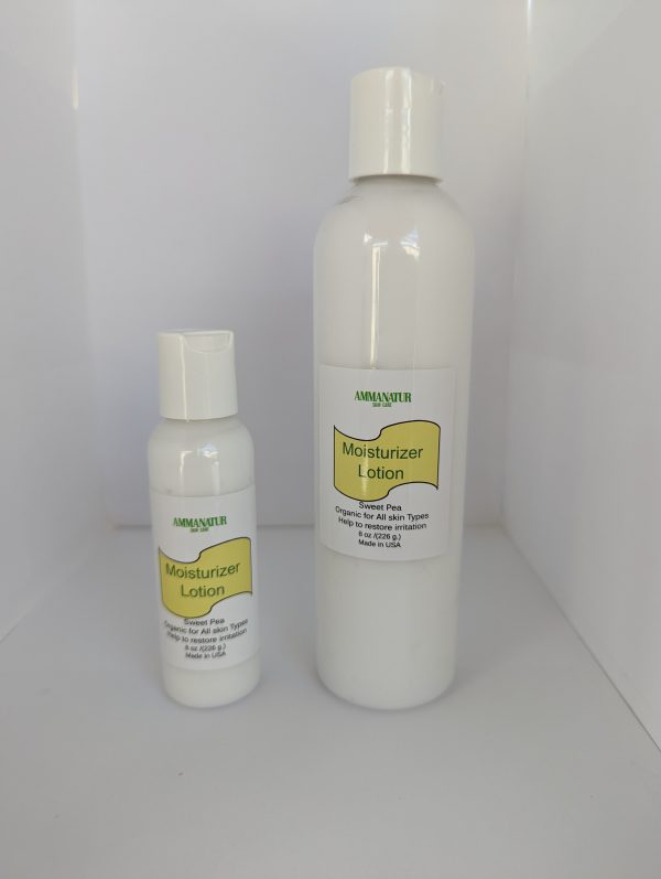 kit Moisturizing Irritation Skin for face and Body, Sweet Peas , 8oz-2oz. This ultra-lightweight natural lotion absorbs rapidly to restore incredible moisture and softness to skin