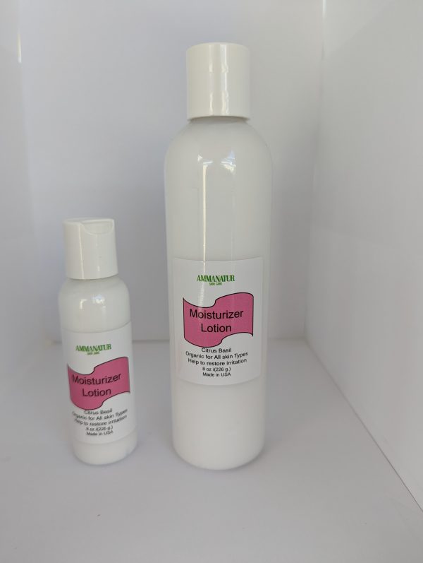 kit Moisturizing Irritation Skin for face and Body Citrus Basil , 8oz-2oz. This ultra-lightweight natural lotion absorbs rapidly to restore incredible moisture and softness to skin
